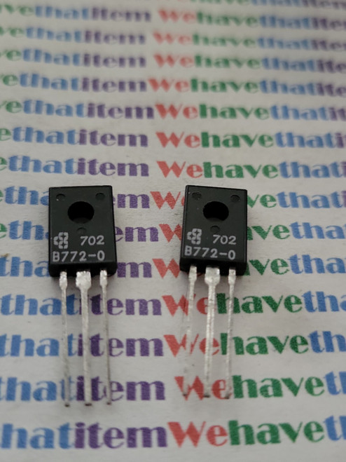 2SB772-O /TRANSISTOR / ORIGINAL / 2 PIECES /  (qzty)