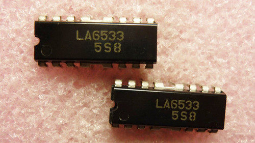 LA6533 / IC / DIP  / 2 PIECES (QZTY)