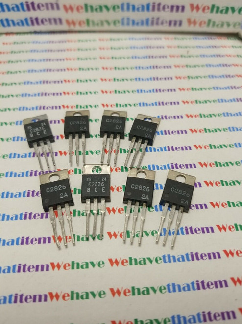 2SC2826 / C2826 / TRANSISTOR  / 8 PIECES (qzty)