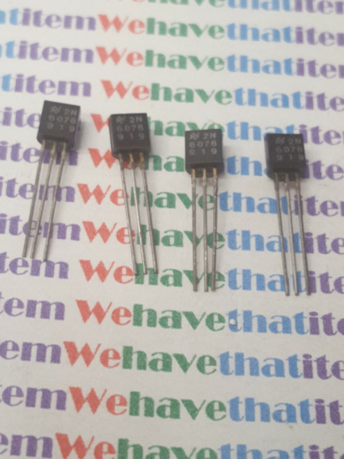 2N6076 / TRANSISTOR / 4 PIECES / (qzty)