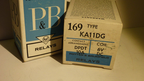 POTTER & BRUMFIELD RELAY KA11DG / RELAY / 1 PIECE  (qzty)