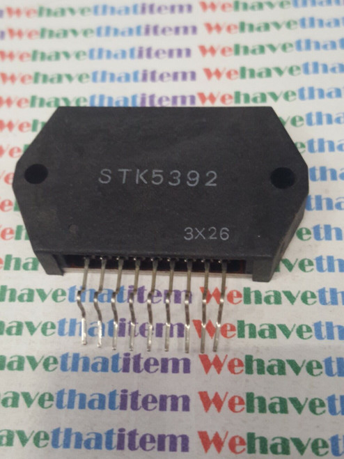 STK5392 / IC / SIP / 1 PIECE (qzty)
