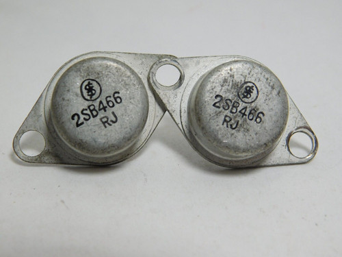 2SB466 / TRANSISTOR / TO66 / 2 PIECES (qzty)