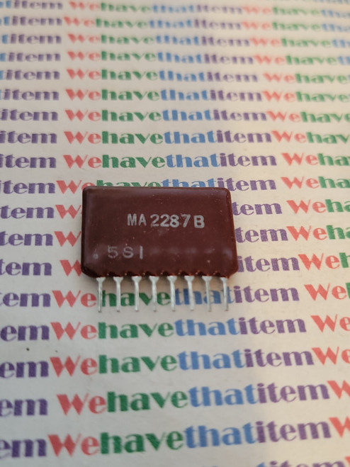 PART MARKED MA2287B / SHARP IC /  SIP / 1 PIECE (QZTY)