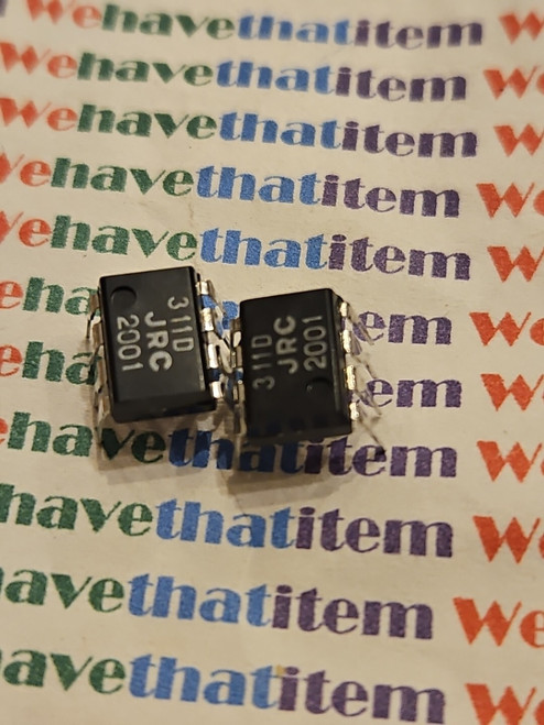 NJM4558DA / IC / 8 PIN DIP / JRC / 2 PIECES (qzty)