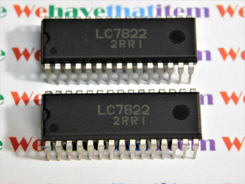 LC7822 / IC / DIP / 2 PIECES (QZTY)