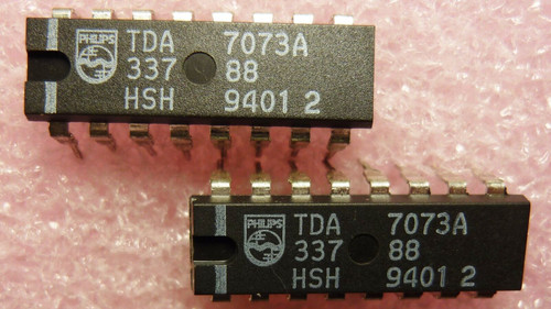 TDA7073A / DIP / IC  / 2 PIECES (QZTY)