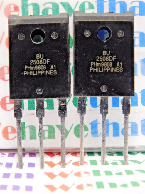 BU2508DF / TRANSISTOR / TO3 / 2 PIECES  (qzty)