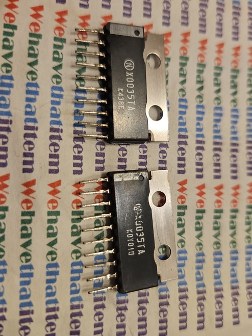 X0035TA  / IC / SIP / NEW  / 2 PIECES (qzty)