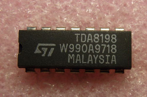 TDA8198 / IC / DIP / 4 PIECES (QZTY)