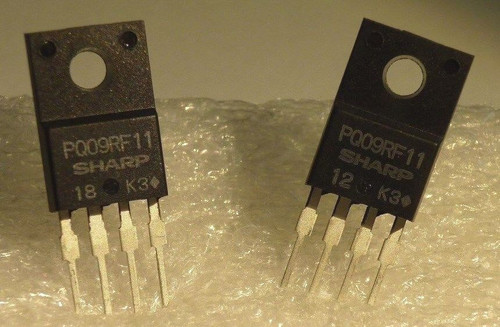 PQ09RF11 / VOLTAGE REGULATOR / TO220 CASE / 4 PINS / 2 PIECES (qzty)