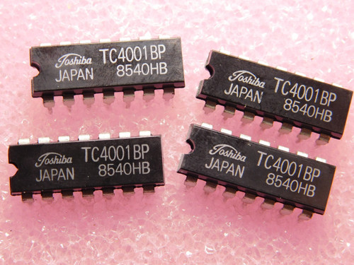 TC4001UBP / IC / DIP / 3 PIECES (qzty)