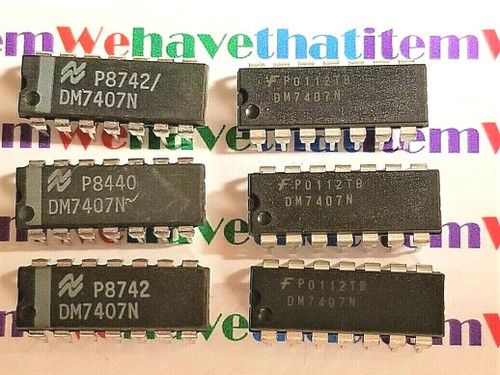 DM7407N / IC / DIP / 6 PIECES /  (qzty)