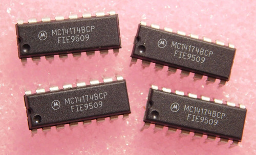 MC14174BCP / IC / DIP /4 PIECES (qzty)