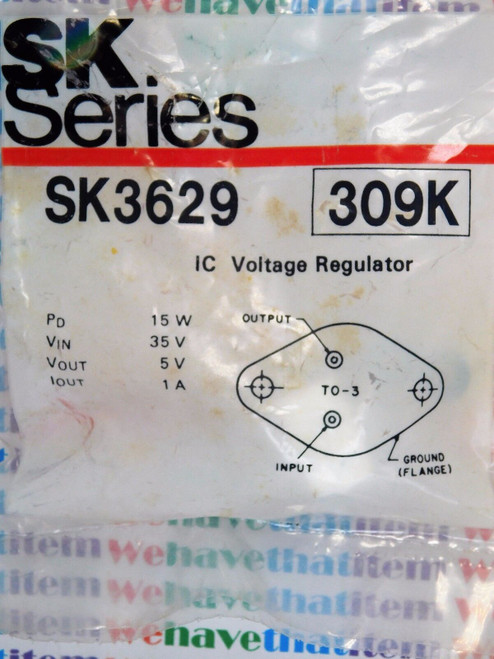 SK3629 / COMPARABLE TO ECG309K, NTE30 / IC / TO3 / 1 PIECE  (qzty)