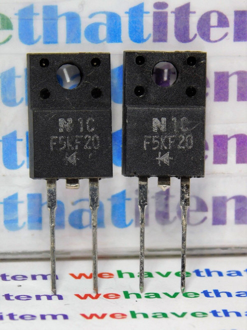 F5KF20 / DIODE / TO220 / 2 PIECES (qzty)