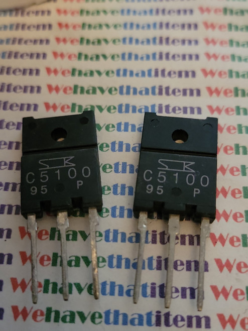 2SC5100 / SANKEN /  TRANSISTOR / 2 PIECES  (qzty)