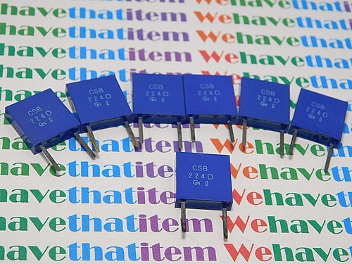 CSB224D / 2.4MH / CRYSTAL / 7 PIECES (QZTY)