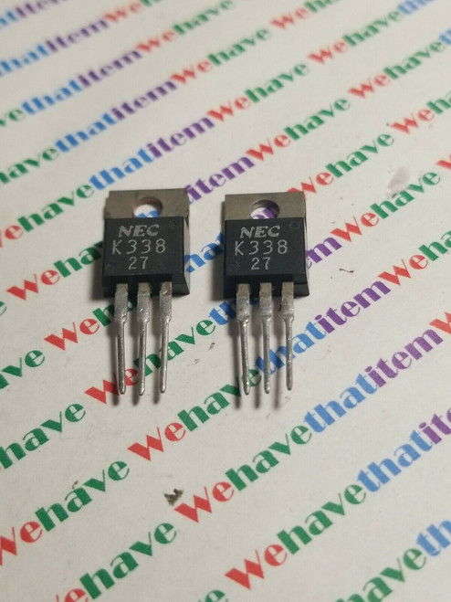 2SK338 / K338 / FET / TO92 /  LEADS / 2 PIECES (qzty)