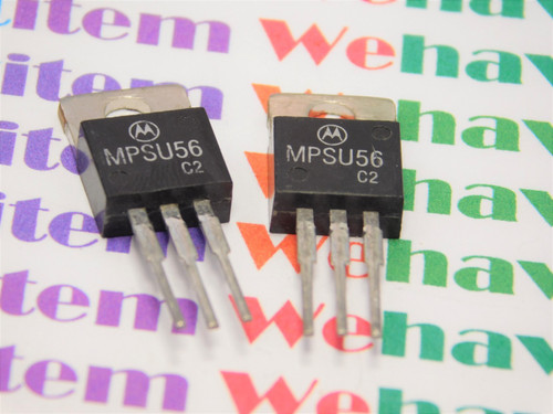 MPSU55 / TRANSISTOR / TO220 / 2 PIECES (QZTY)
