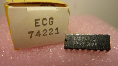ECG74221/ COMPARABLE TO NTE74221 / IC / 1 PIECE /  (qzty)