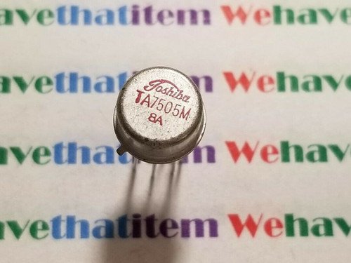 TA7505M / IC / TO5 / 1 PIECE (qzty)