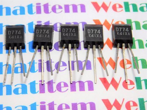 2SD774 / D774 / TRANSISTOR / X73 / 5 PIECES (qzty)