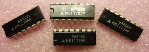 M51173AP / IC / DIP / 4 PIECES (QZTY)