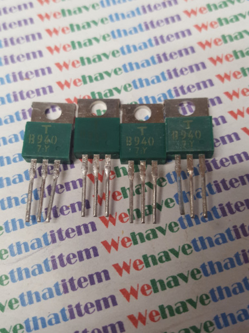 2SB940/ ORIGINAL/ TRANSISTOR / 4 PIECES (qzty)