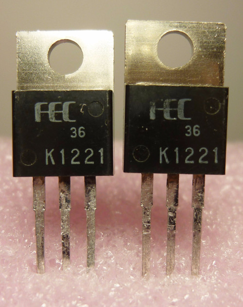 2SK1221 / FET / TO220 / 2 PIECES (QZTY)