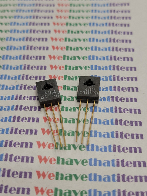 43166 / TRANSISTOR /  TO126 / 4 PIECES (QZTY)