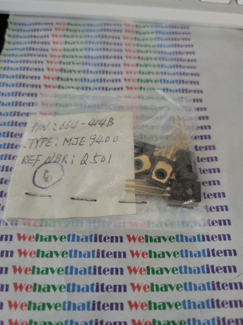 MJE9400 / TRANSISTOR  / GOLD PINS /  2 PIECES (QZTY)