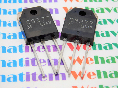 2SC3277 / C3277 / TRANSISTOR / TO247 / 2 PIECES (qzty)