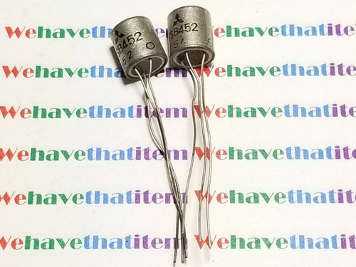 2SB452 / TRANSISTOR / TO5 / 2 PIECES (qzty)