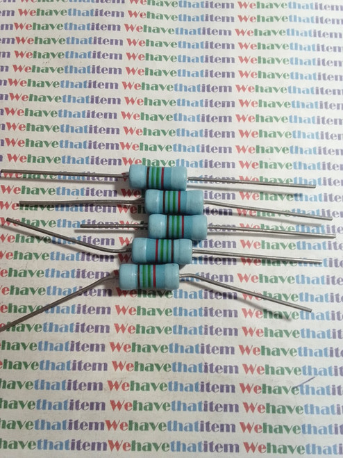 1.5MEG 2w RESISTOR /  AXIAL  RESISTOR / 5 PIECES (qzty)