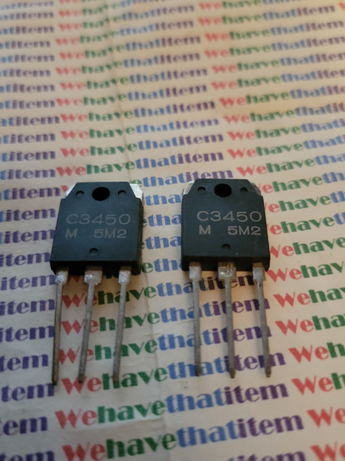 2SC3450 / TRANSISTOR / ORIGINAL / 2 PIECES / (qzty)