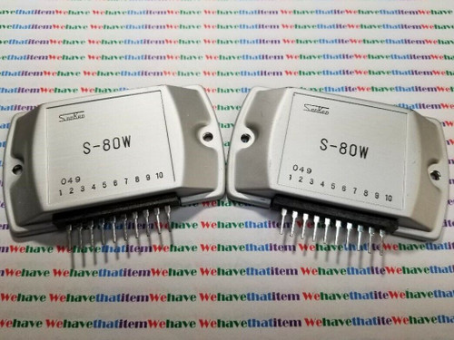 S-80W / S80W / SANKEN / ORIGINAL / 2 PIECES (qzty)