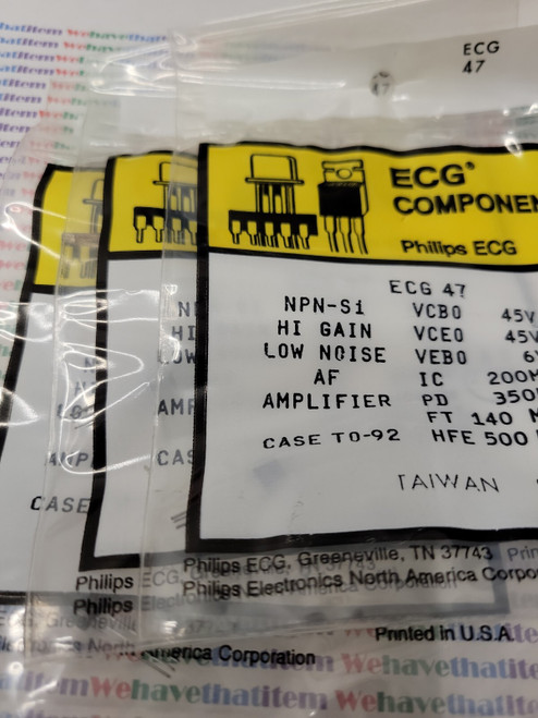 ECG47 / DIFFERENTIAL AMP / NTE   / 1 PIECE (qzty)