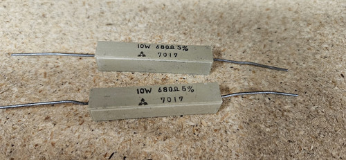 15ohm 7w /CEMENT RESISTOR /2 PIECES (qzty)