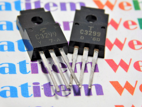 2SC3299 / C3299 / TRANSISTOR / TO220 / 2 PIECES (qzty)
