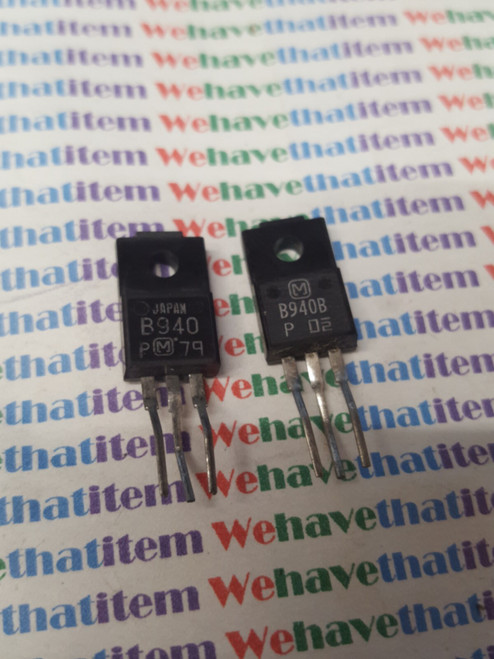 2SB940/BENT LEADS /ORIGINAL/ TRANSISTOR / 2 PIECES (qzty)
