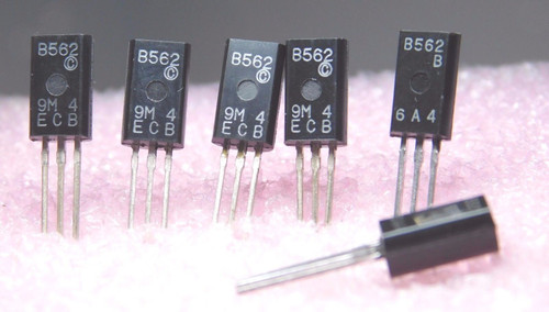 2SB562 / B562 / TRANSISTOR / T092L / 6 PIECES (qzty) 