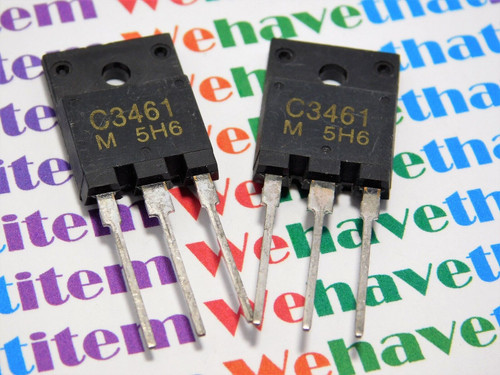 2SC3461 / TRANSISTOR / ALL PLASTIC / 2 PIECES  (qzty)