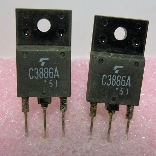 2SC3886 / TRANSISTOR  / 2 PIECES (QZTY)