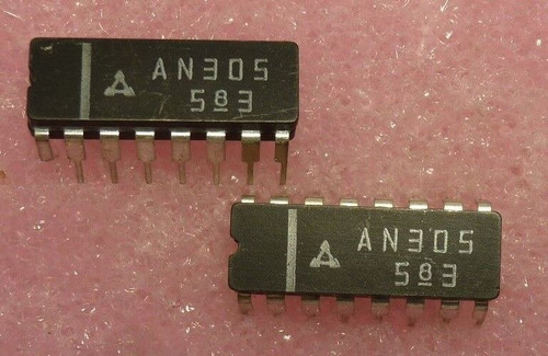 AN305 / IC / DIP / COMPARABLE TO ECG1266, NTE1266  / 2 PIECES /  (qzty)