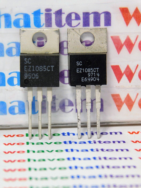 EZ1085CT / IC / VOLTAGE REGULATOR / 2 PIECES (qzty)