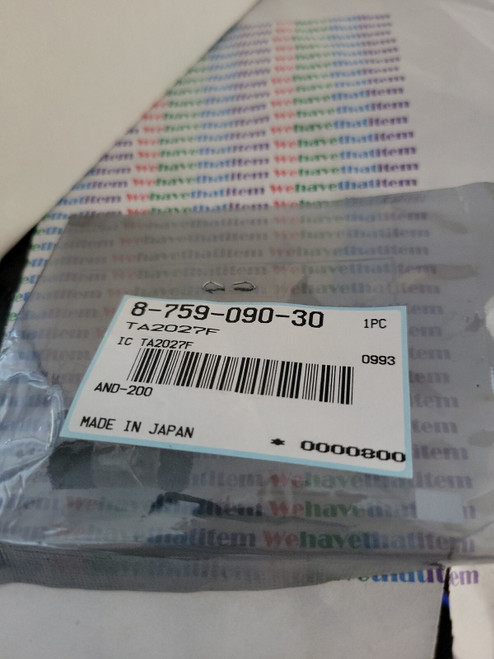 TA2027F  / IC / 8-759-090-30 / SURFACE MOUNT / 1 PIECE (qzty)