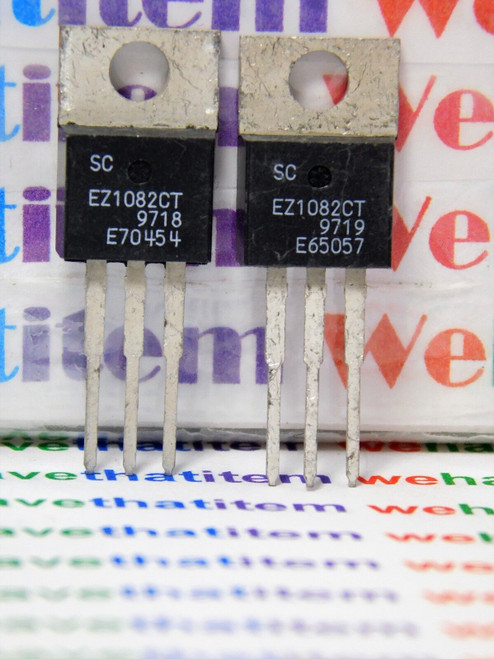 EZ1082CT / IC / VOLTAGE REGULATOR / 2 PIECES (qzty)
