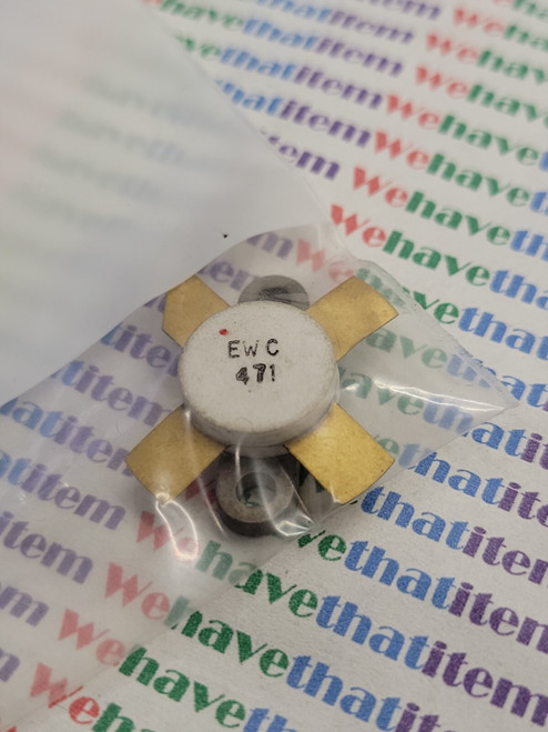 EWC471 / COMPARABLE TO ECG320, NTE320 / RF TRANSISTOR / 1 PIECE  (qzty)