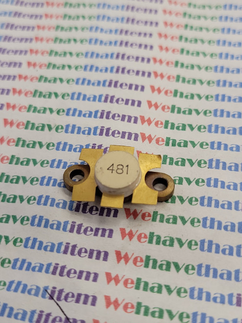 ECG481, 5A @ 36 /  NTE320 / RF TRANSISTOR / 1 PIECE  (qzty)